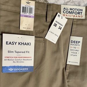 Dockers Slim easy fit Khakis size: 38x34